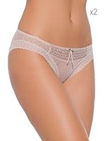 Selene Pack x 2 Braguitas Casandra / Naomi (Tierra)