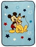 Mickey's Transportation Luxury Plush Throw