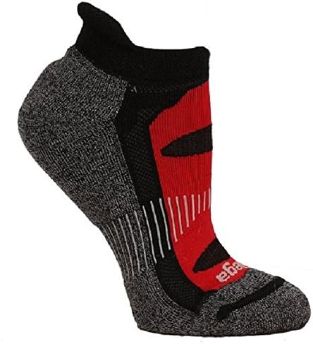3 Pair Balega Blister Resist Sock (Small, Black/Red) ...
