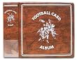 RED Combo - BCW Collector's Value Pack: One Football Collector D-Ring Binder (Album) with 25 9-Pocket Pages (Acid Free Pages) For Baseball Cards - RED ALBUM