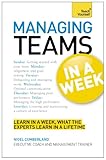 Managing teams in a week