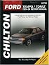 Ford: Tempo/Topaz 1984-94 (Chilton's Total Car Care Repair Manual)