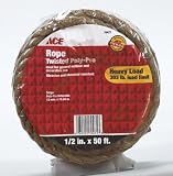 Ace Twisted Poly Unmanila Rope (70471) Cl/50'