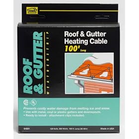 M-D Building Products 64501 100-Foot Roof and Gutter Heating Cable