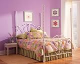 Calliope Full Size Canopy Bed - Marshmallow
