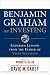 Benjamin Graham on Investing: Enduring Lessons from the Father of Value Investing