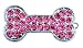 Beau Nouveau BNBTBLBONEBT1.25 Crystal Bling Bone Barrette - Blue Topaz - 1.25 Inch