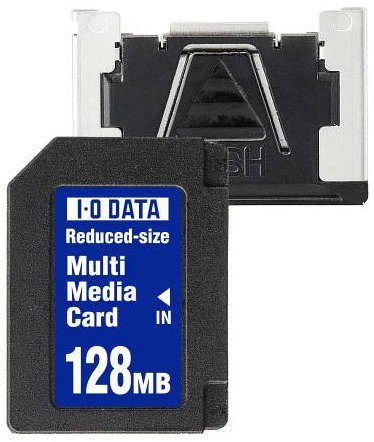 I-O DATA RSMMC-128M/A Reduced-Size マルチメディアカード