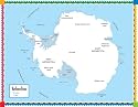 Map of Antarctica