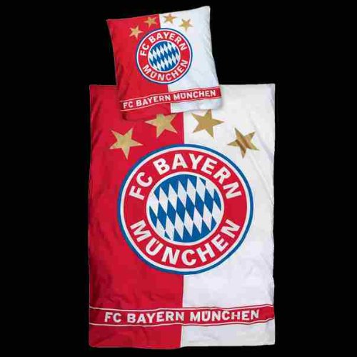 FC Bayern München Bettwäsche rot
