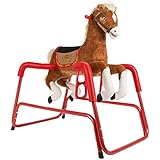 Rockin' Rider Lucky Talking Plush Spring Horse