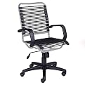 Bradley Bungie Chair - Black/ Aluminum
