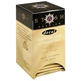Stash Premium Decaf Vanilla Nut Creme Tea, Tea Bags, 18-Count Boxes (Pack of 6)