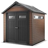 UPC 731161040795 product image for Fusion 7.5 ft. x 7 ft. Wood and Plastic Composite Shed | upcitemdb.com