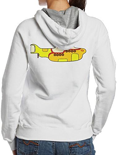 IOH Women's Winter The Beatles Yellow Submarine Pullover XXL White