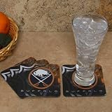 Buffalo Sabres 4-Pack Sublimated Logo Neoprene Coaster Set