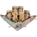 Jellies and Jams the ultimate preserves gift basket in Provence bread basket tray