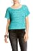 2b Short Sleeve Tape Yarn Sweater