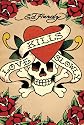 Ed Hardy (Love Kills Slowly, Tattoo) Art Poster Print - 24" X 36"