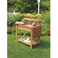 ACE TRADING - WORLD ZONE AS-759 POTTING BENCH WITH DROP LEAF