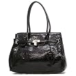 London Office Tote Croc Finish - Colors Available