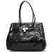 London Office Tote Croc Finish - Colors Available