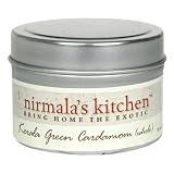Nirmala's Kitchen Kerala Green Cardamom, Whole, 1.2-Ounce Tins (Pack of 4)