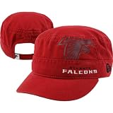 NFL Women's Atlanta Falcons Goal-2-Go Military Cap (Red, One Size Fits All)