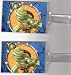 Search : Set of 2 Luggage Tags Made with Teenage Mutant Ninja Turtles Fabric