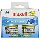 Maxell LR6 AA Cell 48 Pack Box Battery (723443)