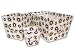 Brown Tan Dot Fabric Storage Bins-Set of 3 by Trend Lab