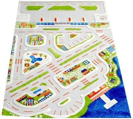 Luca And Company IVI Play Carpets (Mini City Blue) by Luca & Company
