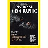National Geographic Magazine Mountain Gorillas of Africa Threatened by War (October 1995) (Vol. 188, No.4)