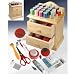 Smartek RX-24W Wooden Sewing Chest With Accessories