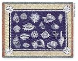 Shell Collection Throw - 70 x 53 Blanket/Throw