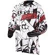 Answer Racing James Stewart Collection Shattered Men's MX Motorcycle Jersey - Red
