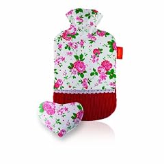 Fashy 6775 W�rmflasche mit Rosen-Design Bezug und Duftkissen 2 L