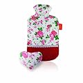 Fashy 6775 W�rmflasche mit Rosen-Design Bezug und Duftkissen 2 L