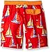 Tommy Bahama Boys' Toddler Boys' Sail Boat Trunk, Red, 4T