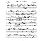 Buy Bach C.P.E. Sonata in F Major: Instantly download and print sheet music by  C.P.E. Bach