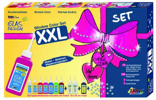 Hobby Line 42849 - Window Color Glas Design Set XXL Preisvergleich