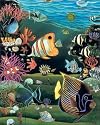 Animal Fish Coral Reef Art Print POSTER Sea Picture - 16" x 20"