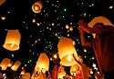 Sky Lantern, Khoom Fay, Chinese Lanterns, Flying Lanterns