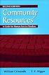 Community Resources: A Guide for Human Service Workers