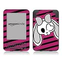 Diabloskinz Protective Skin for The Kindle Keyboard - Skull Bunny Pink