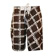 Split Mod Block Boardshorts Chocolate