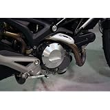 Ducati CNC Silver Engine Case Saver Hypermotard Hm 796 by SSR Motorsports