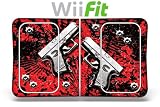 New Protective Skin for Nintendo Wii Fit Balance Board with E Shock impact protection - Glock Red