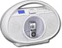 Water resistant CD Boombox with dock for iPod Devices