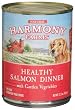 HARMONY FARMS Healthy Salmon Dinner with Garden Vegetables Food for Dogs,   12.5-Ounce Cans, (pack of 12)